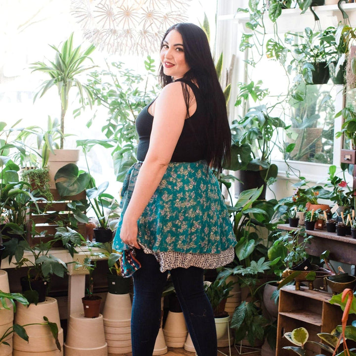 The Original Sari Wrap Skirt - Darn Good Yarn