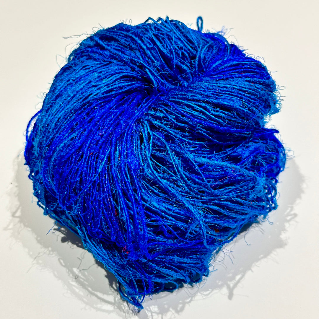Surplus Discontinued Colors: Recycled Silk Yarn "Lux Adventure" - Darn Good Yarn