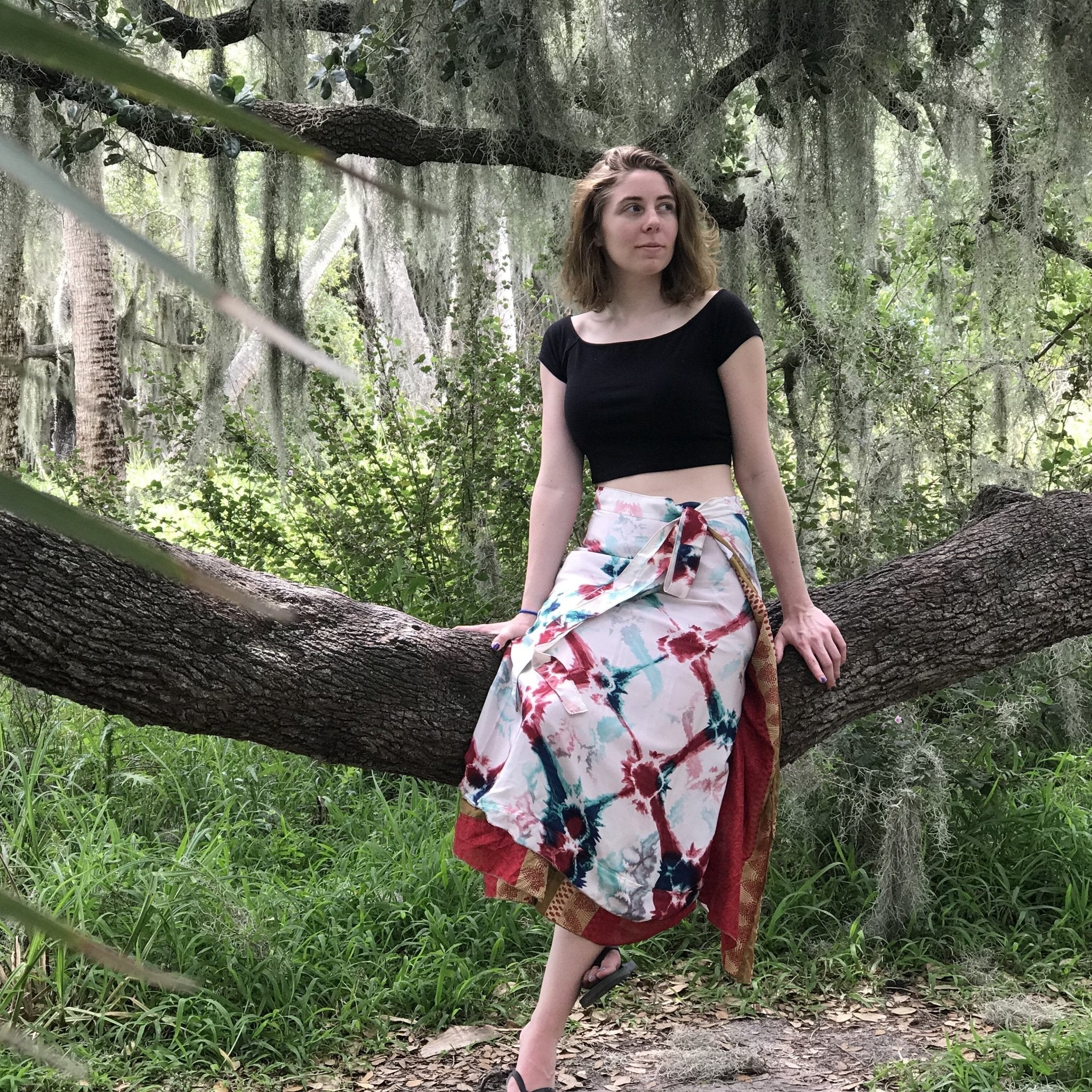 Sari Wrap Skirts: How To Measure Yourself - Darn Good Yarn